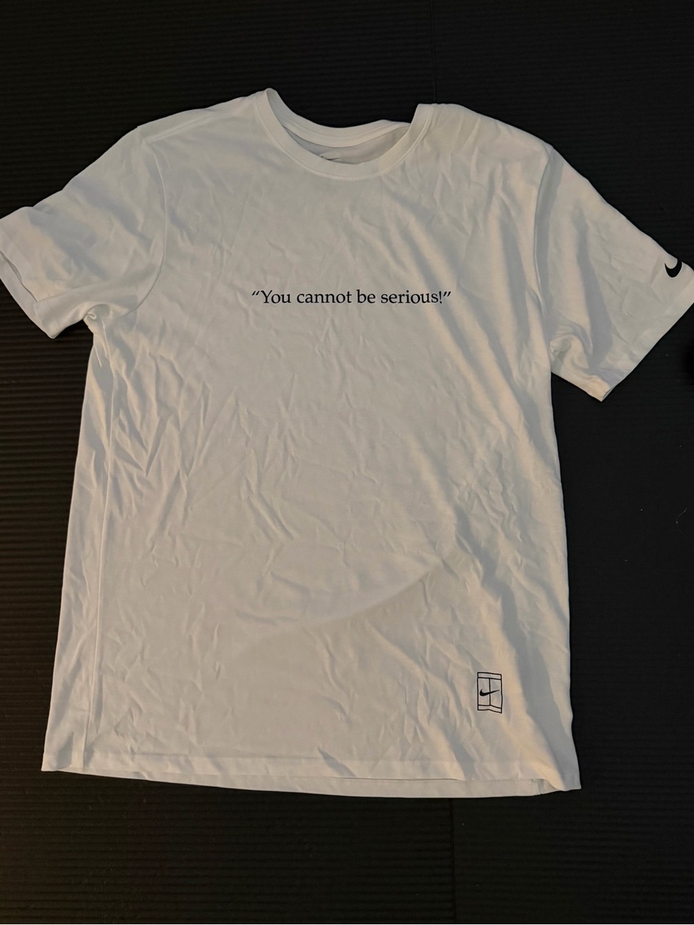 Nike John McEnroe “You cannot be serious” tee
